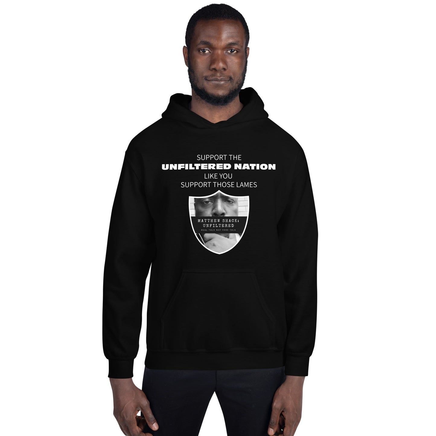 Unisex Hoodie - Unfiltered Nation